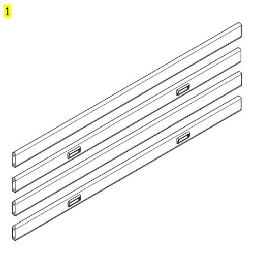 The Medley Ergo Bed Extension Rails only suitable for medley ergo beds.