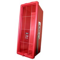 20 lb Chief Cabinet (Red Body/Frame, Clear Panel)