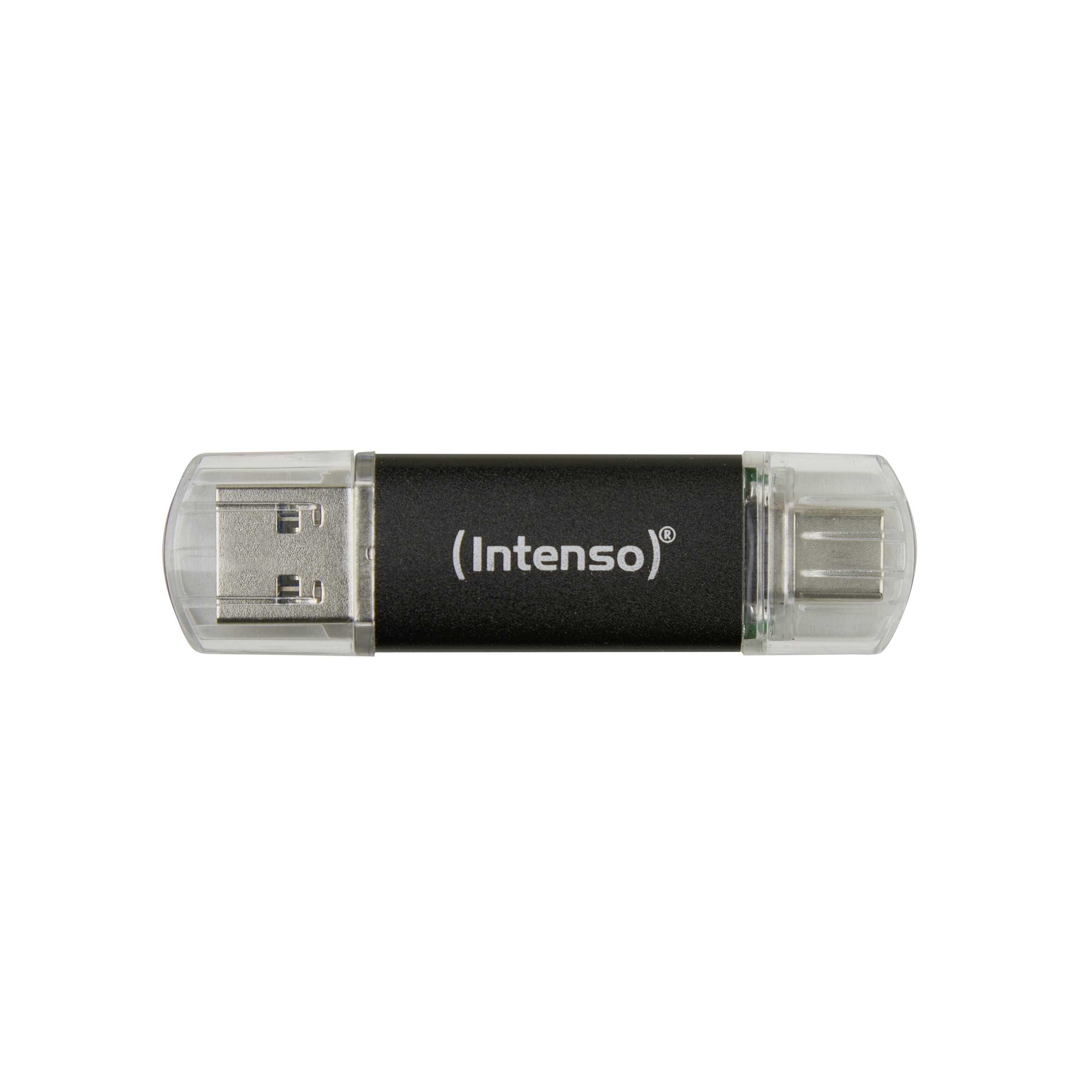 Intenso Twist Line USB flash drive with dual USB-A and USB-C connectors