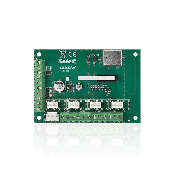 Satel ACX-220 wireless expander module front view