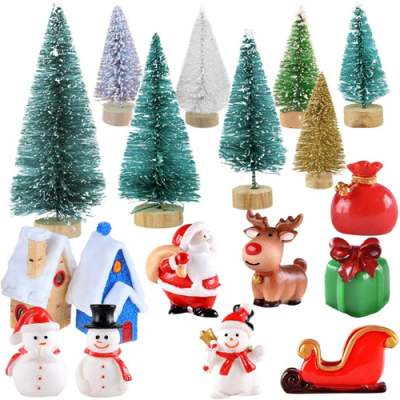 10cm Pvc Christmas Figurines