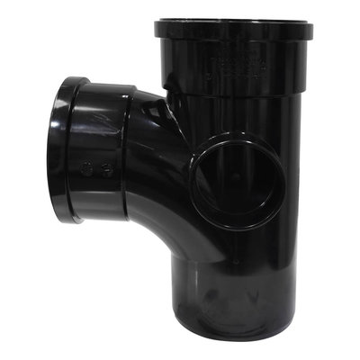 Polypipe 110mm ST401 Black 92.5 Degree Branch