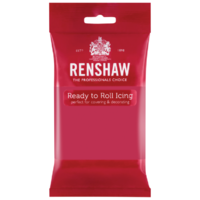 red packet of renshaw ready to roll icing fondant fuchsia