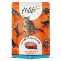 HiLife Adult Cat Pouch Tuna Flakes 70g x 18