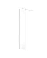 ASPECT 400MM WETROOM PANEL MATT WHITE