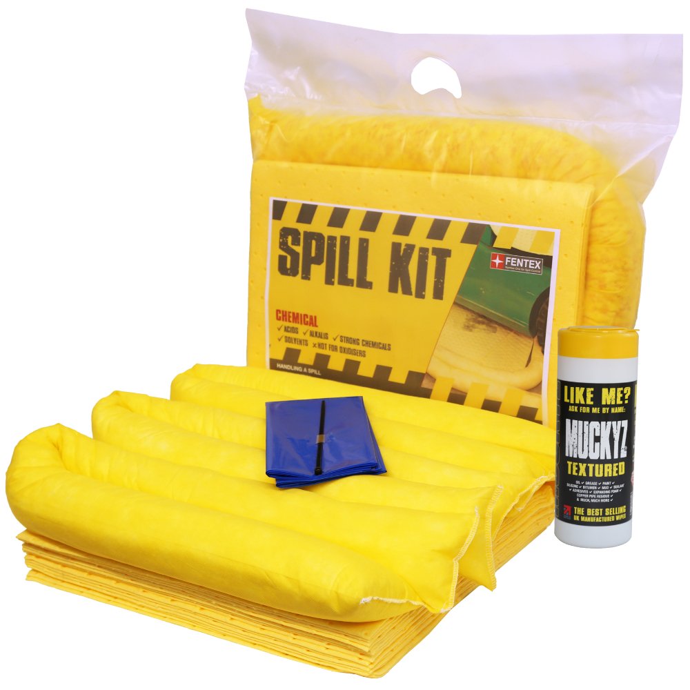 30 LITRE CHEMICAL SPILL KIT CLIP TOP BAG