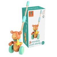 Boxed Push Along Monkey (FSC&reg;)