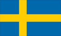 Sweden Flag 1/2 Yard