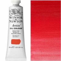 Winsor & Newton - 37ml Bright Red - Artists' Oil Series 1