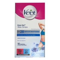 Veet Underarm And Bikini Wax Strips Sensitive 16s