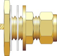 1/2" COMPRESSION TANK CONNECTOR 350