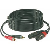 Klotz AT-CF0300 - Twin Female XLR - Twin RCA 3m