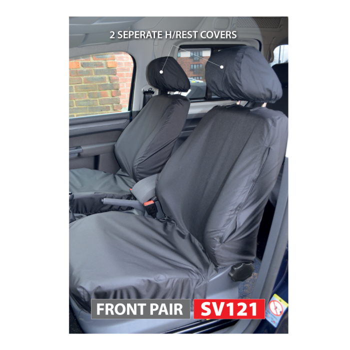 Volkswagen Caddy Seat Covers (Front Pair) 2004-2021