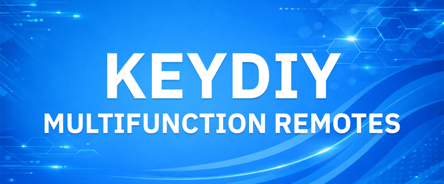 KeyDIY Multifunction Remotes