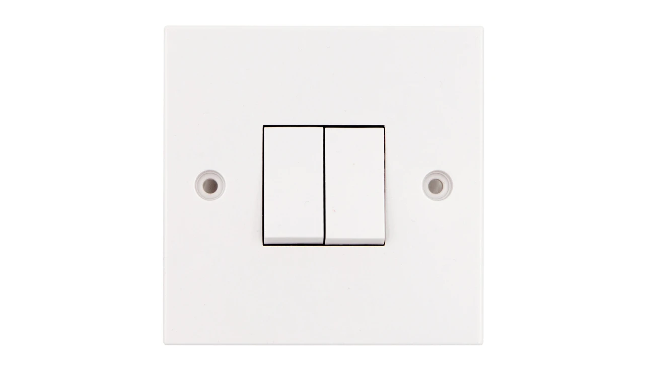 VIMARK 10A 2G 2W Plate Switch