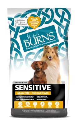 Burns Sensitive Grain Free Duck & Potato 6kg