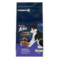 Felix Doubly Delicious Senior Salmon and Vegetables Dry Cat Food 5x2kg