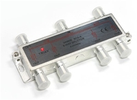 6 Way Splitter 5 - 2400 Mhz  :  Through Power