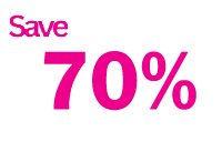 Save 70 Percent