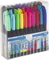 Permanent Marker Set - Assorted Colours - 30pk