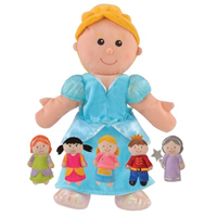 Cinderella Hand/Finger Puppets.