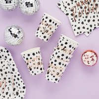 Dalmatian 'Happy Birthday' Paper Cups - Pack of 10