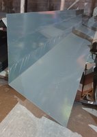 Lean-to Flashing for Grey Box Profile 200x200mm x 3 Metre