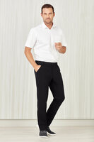 MENS COMFORT WAIST FLAT FRONT PANT   CL958ML