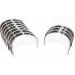 BEARING CONROD SET O/S .020 (6 CYL)