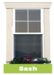 Sash Window Decal