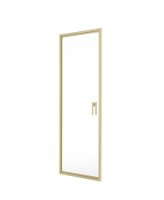 LIVING 700MM INFOLD DOOR BRUSHED GOLD