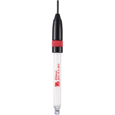 2 in 1 pH electrode, glass shaft , double salt-bridge, suitable for Tris-buffer pH measurements