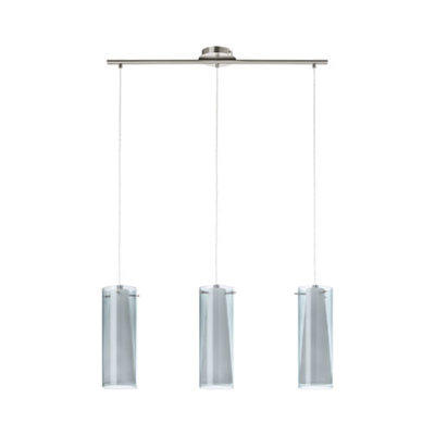 Pinto Nero Triple Pendant Light