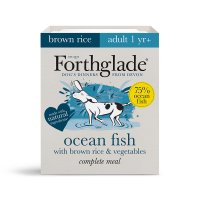 Forthglade Complete Meal Adult Dog Ocean Fish with Brown Rice & Veg 18x395g