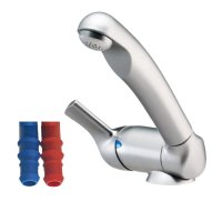 Reich Keramix Mixer Tap (Matt Chrome - Serrated Fittings)