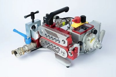 V2 fibre blowing machine for cable &Oslash; 2,4-16mm and duct &Oslash; 7-50mm