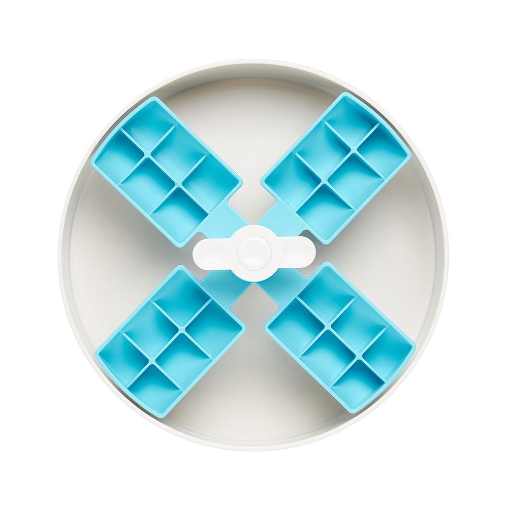 Pet Dream House Spin Interactive Feeder Windmill Blue