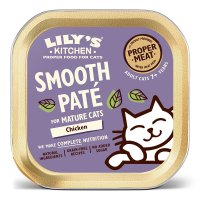 Lilys Kitchen Cat Tray Mature Cat Smooth Pate Chicken 19x85g