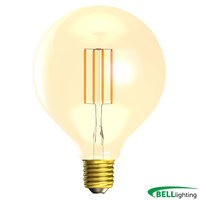 Bell 4W LED ES Vintage Globe 125mm 2000K Non Dimmable