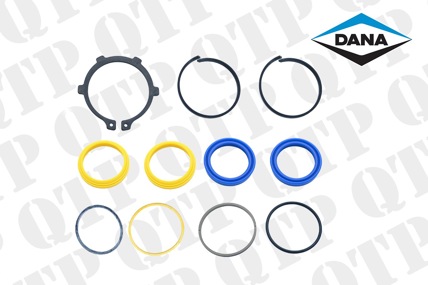 thumbnail interactive-video image 1 of AL166294 AL114016 Sealing Kit For Steering Cylinders – Fits John Deere 6020, 6120 1 of 6