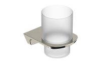 RAK- PETIT SQUARE TUMBLER HOLDER IN BRUSHED NICKEL
