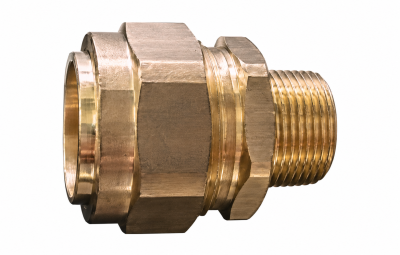Pushfitting DN25-4/4M voor CSST-buis Flexconnect