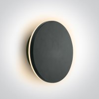 ONE LIGHT BLACK 15W IP65 TRIAC DIMMABLE ROUND DARK LIGHT | LV1202.0649