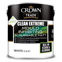 Crown Paint Clnex Mi Sc Matt White 2.5l