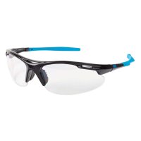 OX PRO WRAP AROUND SAFETY GLASSES - CLEAR