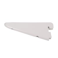 Timco TwinSlot Shelf Bracket 120mm White
