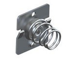 Spring & Button Contacts for Moulded Cases Cell Type AA, CR2, A, 17-19mm