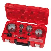 MILWAUKEE BI-METAL CONTRACTOR WHOLESAW 10 PC SET