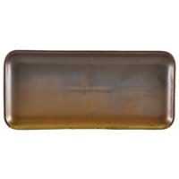TP Rustic Copper Narrow Rectangular Platter 27 x 12.5cm Carton of 6