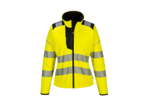 [501] Hi-Vis Ladies Softshell Jacket Yellow